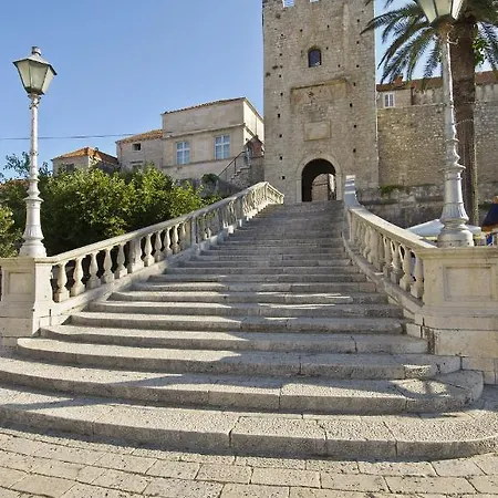 In Karbuni With Sea View, Terrace, Air Conditioning, W-lan 3609-4 Daire Blato (Korcula)