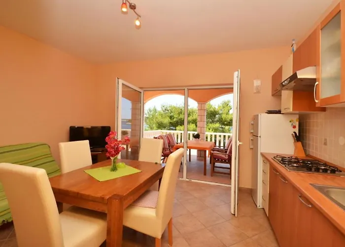 In Karbuni With Sea View, Terrace, Air Conditioning, W-lan 3609-4