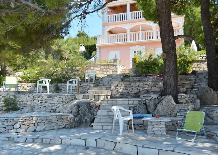 In Karbuni With Sea View, Terrace, Air Conditioning, W-lan 3609-4 아파트 Blato (Korcula)