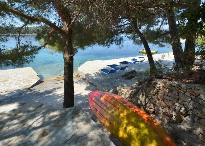 In Karbuni With Sea View, Terrace, Air Conditioning, W-lan 3609-4 Blato (Korcula)
