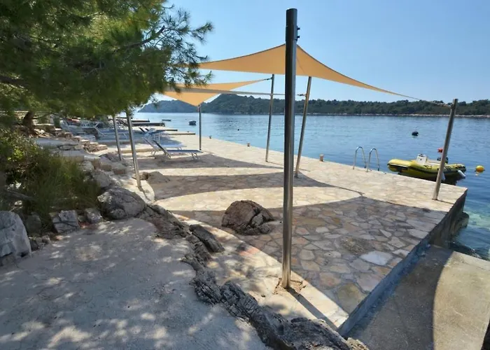 In Karbuni With Sea View, Terrace, Air Conditioning, W-lan 3609-4 아파트 Blato (Korcula)