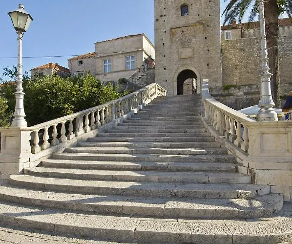 In Karbuni With Sea View, Terrace, Air Conditioning, W-lan 3609-4 아파트 Blato (Korcula)